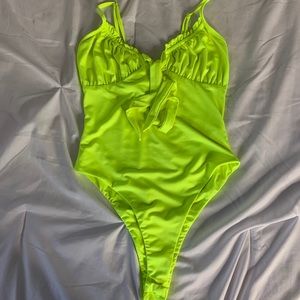 Neon Lime Bodysuit